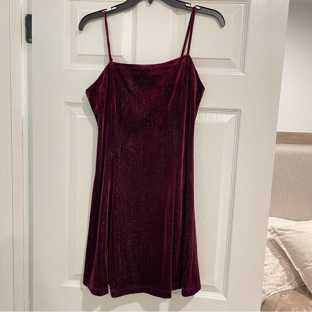 NWT Nordstrom Urban Social Velvet Mini Dress